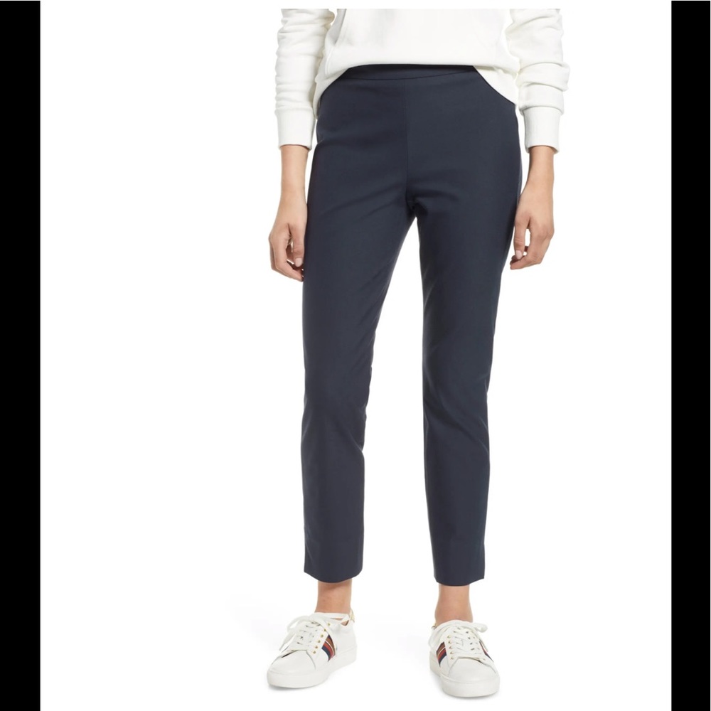 1901 Blue Skinny Pants with Tailored Fit and Ankle Length